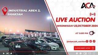 AL QARYAH CARS AUCTION | INDUSTRIAL AREA 2 SHARJAH |WEDNESDAY 23 OCT 2024