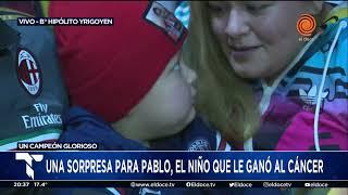 Nehier, el pequeño hincha de Instituto que venció al cáncer