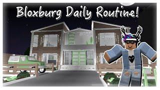 Bloxburg Daily Routine | Jkkazlego | Roblox Bloxburg