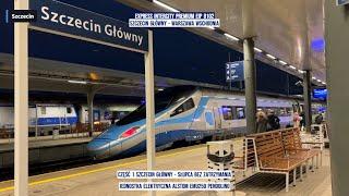 Express InterCity Premium EIP 8102 Szczecin Główny - Warszawa Wschodnia Część 1 Tanie Kolejowanie