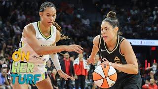 Las Vegas Aces' Kelsey Plum, among players to watch in WNBA free agency | On Her Turf | NBC Sports