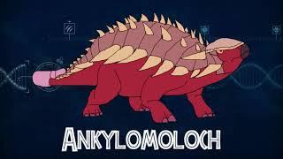 Jurassic world Horrid henry style Hybrid: Ankylomoloch