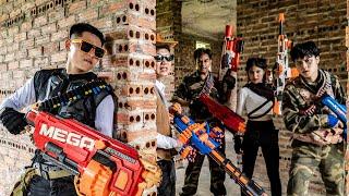 LTT Nerf War : Couple SEAL X Warriors Uses Nerf Guns Destroy Dr. Lee Fight Big Boss Gang