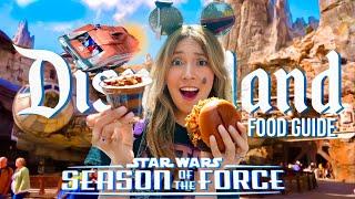 Disneyland Season Of The Force Foodie Guide 2024! | Star Tours NEW Additional Scenes!