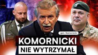 POLSKIE WOJSKO JEST MIĘSEM ARMATNIM.  GEN. KOMORNICKI OSTRO: KUKUŁA TO HAŃBA | PUNKTY ZAPALNE