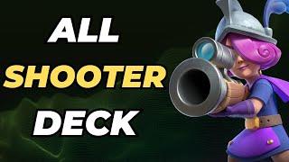 All Shooter Deck Challenge in Clash Royale!