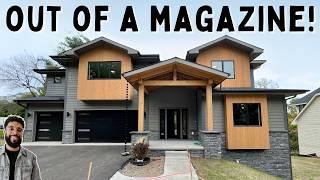 Is This Traverse City’s MOST Luxurious $1.5M Home? | New Construction Homes | Luxury House Tour