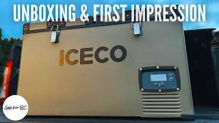 Unboxing & First Impression ICECO VL60 Dual Zone Metal Fridge Freezer  |  Gear Review