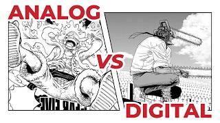 Digital vs Traditional Manga Making