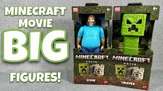 A MINECRAFT MOVIE BIG FIGURE OPENING AND REVIEW!