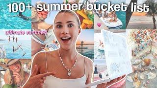 ULTIMATE SUMMER BUCKET LIST IDEAS | 100+ things you’ll actually want to do