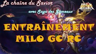 ENTRAINEMENT MILO GC RC #saintseiyaawakening #saintseiyakotz #ssa