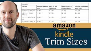 KDP Trim Sizes - Check These Trim Sizes Before Self Publishing on Amazon KDP