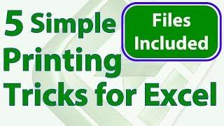 5 Simple Printing Tricks for Excel