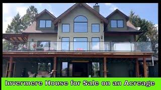 Breathtaking Canadian Timber Frame Home- Invermere House for Sale