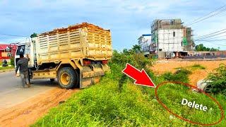 Getting Started Project, Heavy machinery, Processing Filling Up The Land, By Bulldozer & Dump Truck