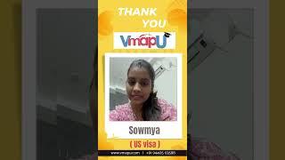 Sowmya's journey with VmapU consultancy -Student Review