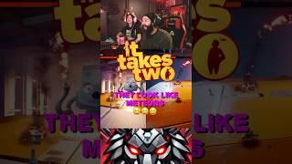 It takes two funny moments #ittakestwo #funnygaming #splitscreen #gameplay #husbandwifecomedy