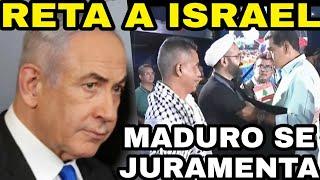 NICOLAS MADURO RETA A BENJAMIN NETANYAHU SE JURAMENTÓ COMO MIEMBRO DE HISBOLA