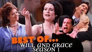 The ULTIMATE Best Moments from Will & Grace Season One | Comedy Bites Vintage