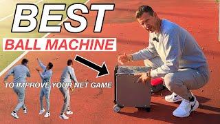 Best Ball Machine I’ve Ever Used | Serve & Volley, Transition, Poaching, Feel, Overheads…