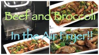 BETTER THAN TAKE OUT ~ BEEF AND BROCCOLI ~ AIR FRYER