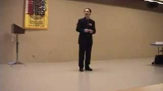 Eric Huang's speech "From Father to Trainer"