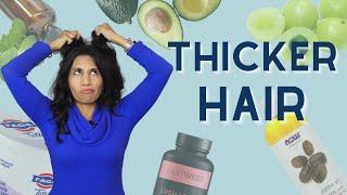 How to Naturally Grow Thicker Hair