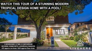 AYALA SOUTHVALE VILLAGE MODERN TROPICAL DESIGN HOME FOR SALE