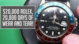 His Grandpa Wore This Rolex GMT Master To Work Every Day For YEARS (And It Shows!)