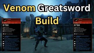 New World Venom Greatsword Build