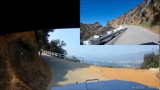 Hike up to the back of the Hollywood Sign driven w/ Military truck 6x6 A1 VS A2 M939