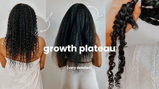 So..This is How I Actually Broke My Hair Growth Plateau & Grew Past Waist Length| (4 detailed steps)