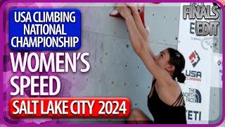 USA National Championships | Speed Finals | Women's | 2024