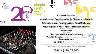 Biondi, Europa Galante | 20. Chopin and his Europe International Music Festival