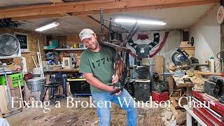 Fixing a Broken Windsor Chair | Woodworking | Memebers Only