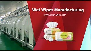 Wet wipes manufacturing process: How are the wipes produced in the factory?