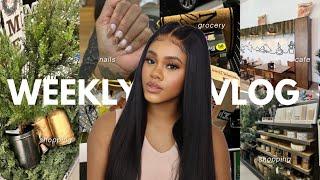 WEEKLY VLOG! Days of my life | Announcement + Mom Life + Huge Shopping & New Nails