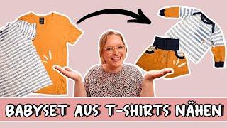 Upcycling: Babykleidung aus alten T-Shirts nähen | Vlog