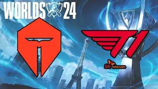 T1注定不能奪冠?【必勝神預測】TES vs T1 | 八強 | 淘汰賽 | 2024世界賽【英雄聯盟預測】必勝哥