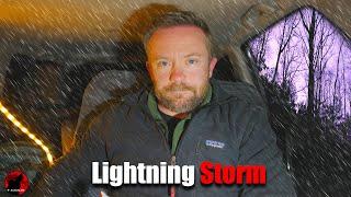 ️ Rare Winter Thunderstorm Attacks - Heavy & Lightning Rain Camp