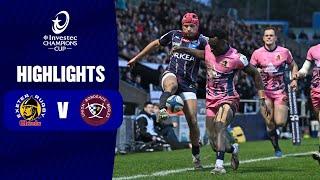 Instant Highlights - Exeter Chiefs v Union Bordeaux Bègles Round 3 | Investec Champions Cup 2024/25