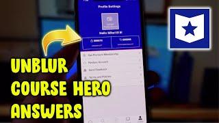 Unlock Course Hero - How to Unblur Course Hero on iPhone iOS & Android 2021