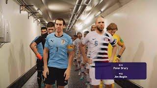 PES2021 USA vs Uruguay U20 WORLDCUP ULTIMATE DIFFICULTY