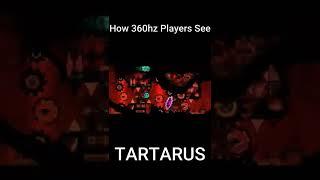 How 360hz Players See TARTARUS Remastered #shorts