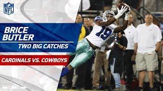 Brice Butler Makes 2 Big First Half Catches! | Cardinals vs. Cowboys (Preseason) | NFL