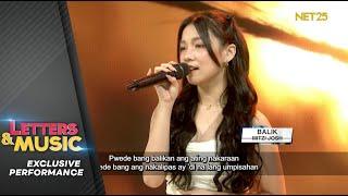 Mitzi Josh - Balik (NET25 Letters and Music Performance)