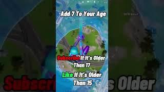 Add 7 To Your Age!  #shorts