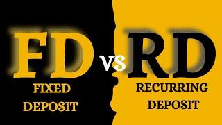 FD or RD me kya difference hai | Fixed deposit or recurring deposit