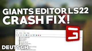 Giants Editor LS 22: CRASH/STÜRZT ab BEHEBEN! | Problemlösung | Crash fix Deutsch | 2024